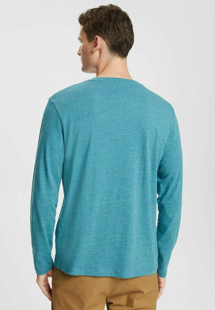 Esprit REGULAR FIT - Long Sleeved Top - Petrol Blue - Image 3