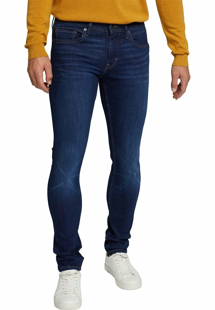 Esprit Slim Fit Jeans - Blue Dark Washed