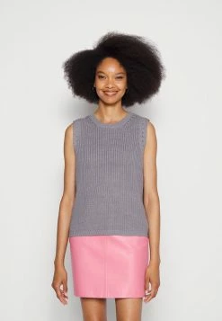 Esprit VEST - Top - Medium Grey