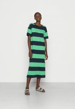 Esprit DRESS STRIPE - Jersey Dress - Navy