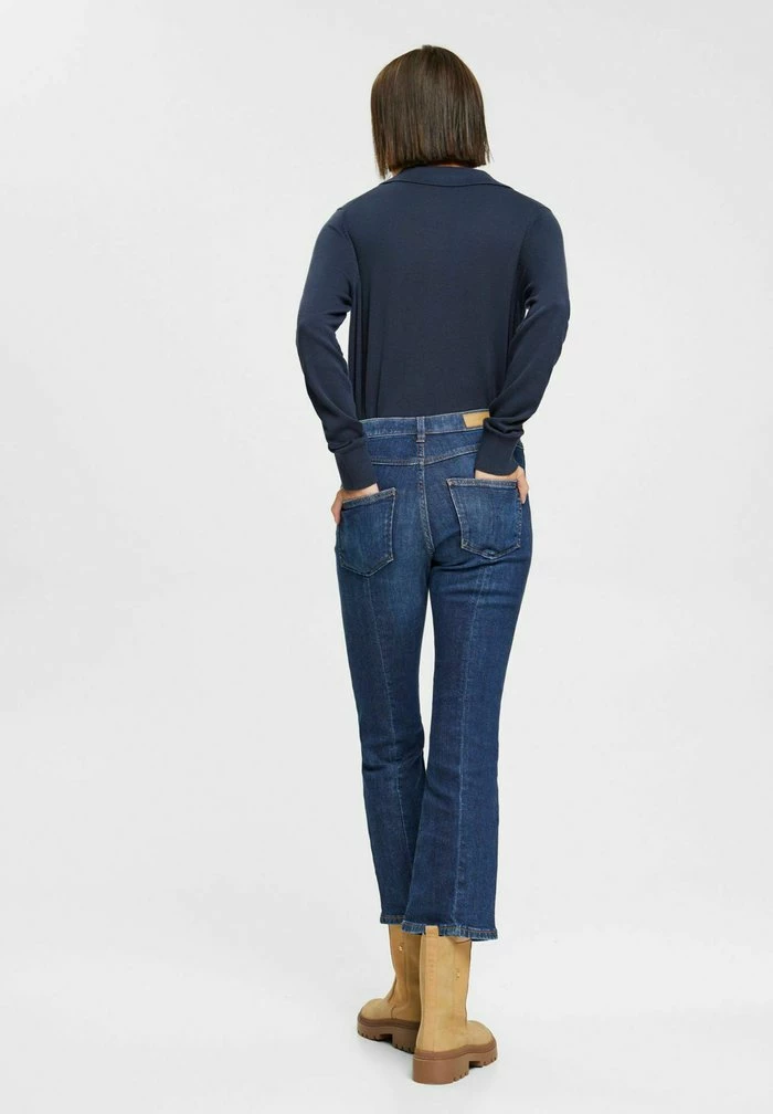 Esprit Slim Fit Jeans - Blue Dark Wash - Image 3