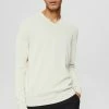 Esprit F PIMA V NK - Sweatshirt - Off White