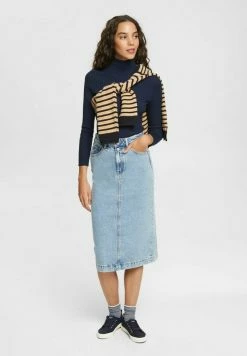 Esprit Denim Skirt - Blue Light Washed