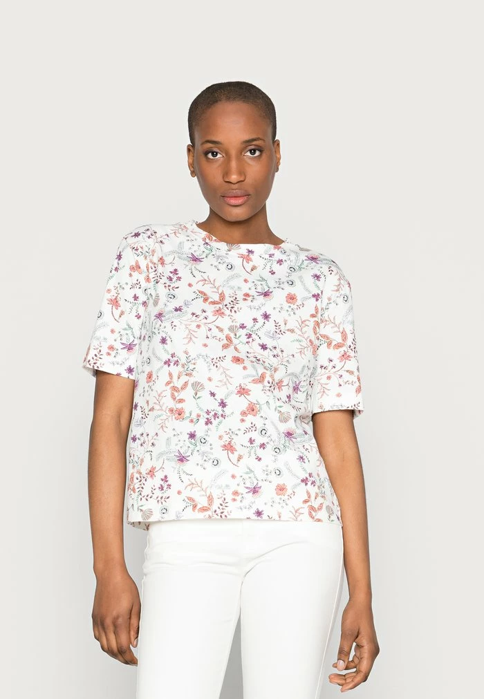 Esprit Print T-shirt - Off White