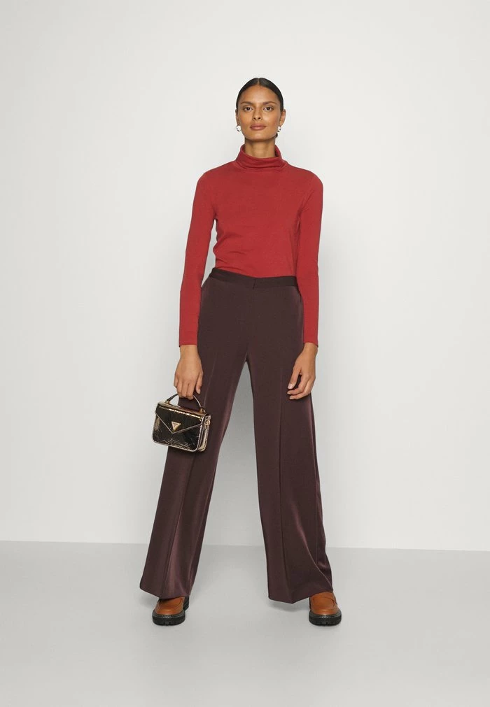 Esprit Long Sleeved Top - Terracotta - Image 2