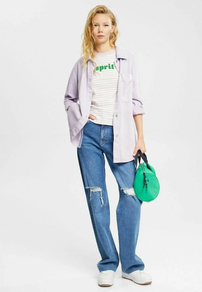 Esprit Print T-shirt - Lavender - Image 2