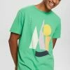 Esprit MIT PRINT - Print T-shirt - Green