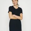 Esprit EVERYDAY NIGHTSHIRT SHORT SLEEVE SOLID - Nightie - Navy