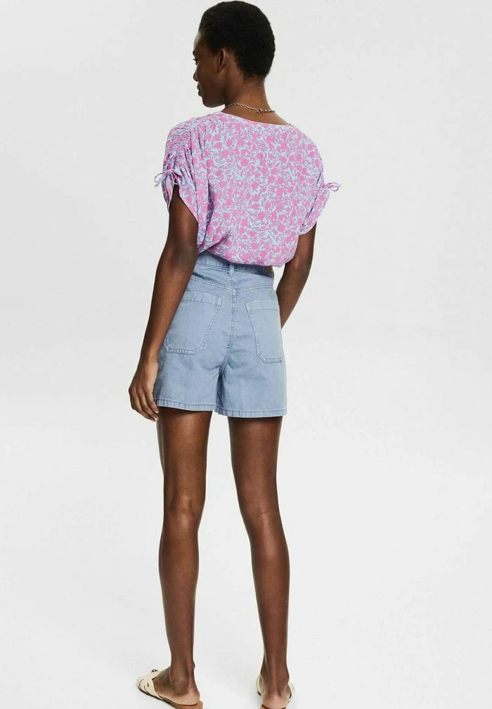 Esprit Denim Shorts - Light Blue Lavender - Image 3