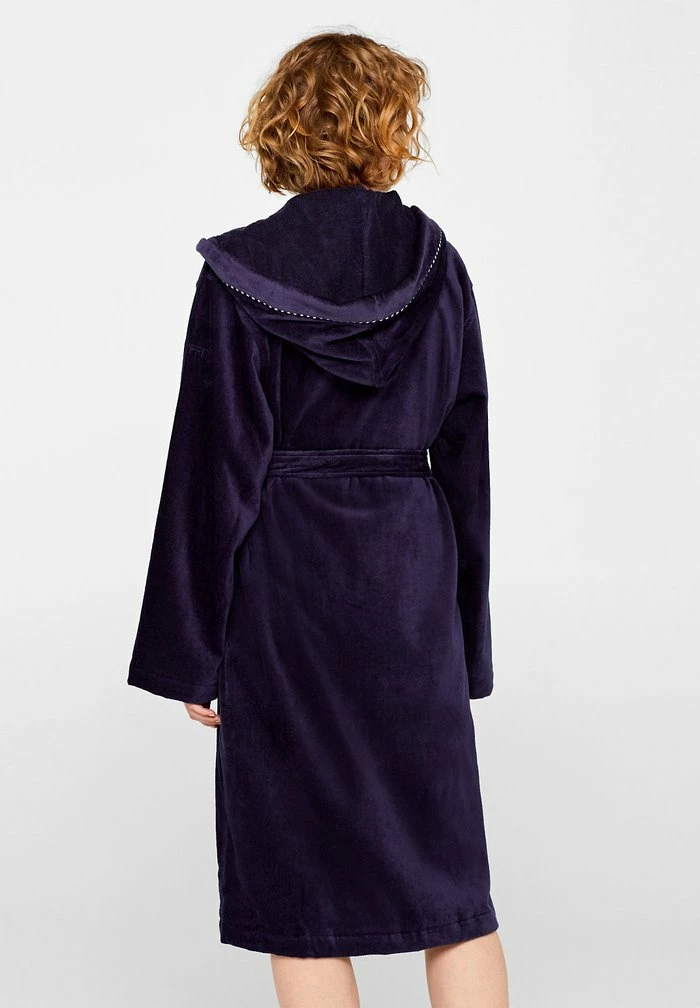 Esprit Dressing Gown - Navy Blue - Image 3