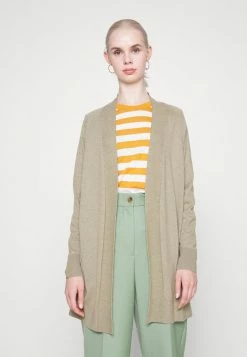 Esprit OPEN CARDIGAN - Cardigan - Pale Khaki