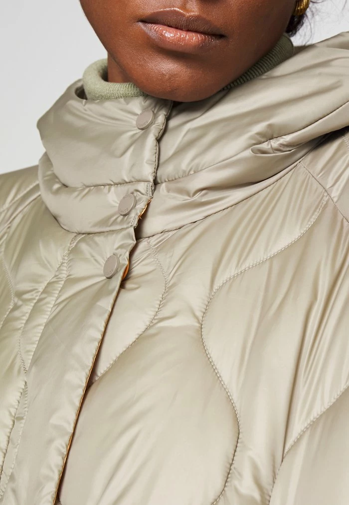 Esprit Winter Coat - Pale Khaki - Image 7
