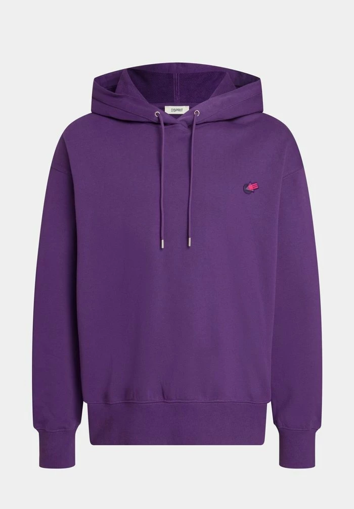 Esprit YAGI ARCHIVE MIT LOGO AUF DER BRUST - Hoodie - Dark Purple - Image 5