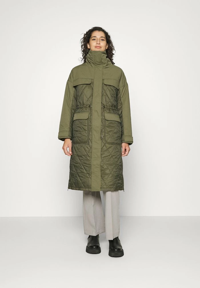 Esprit HYBRID PARKA - Winter Jacket - Dark Khaki