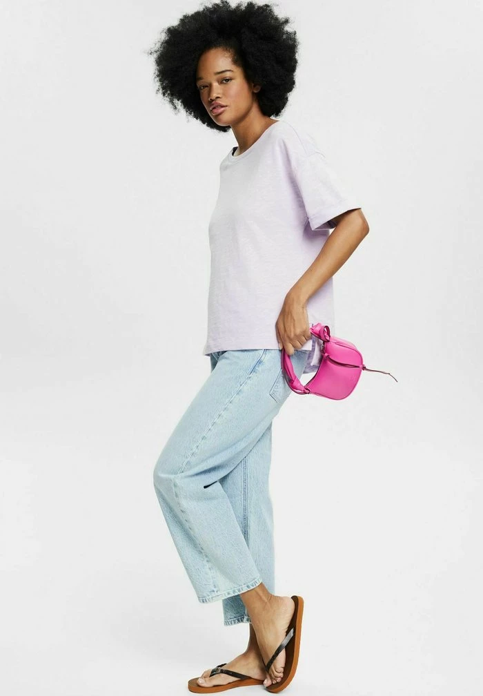 Esprit Basic T-shirt - Lilac - Image 2