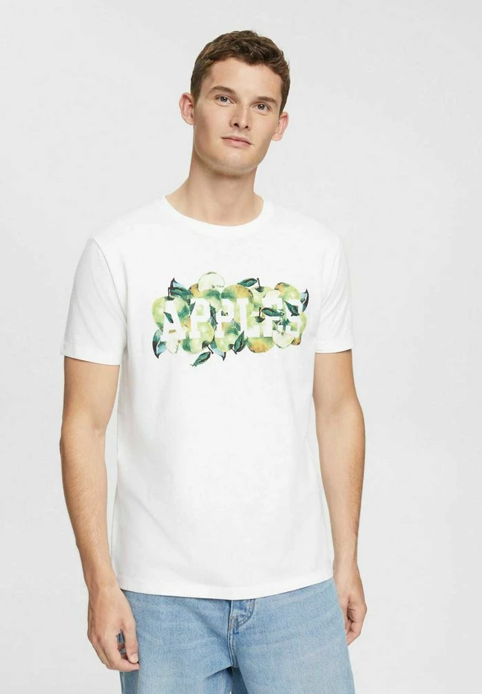 Esprit Print T-shirt - White Colorway