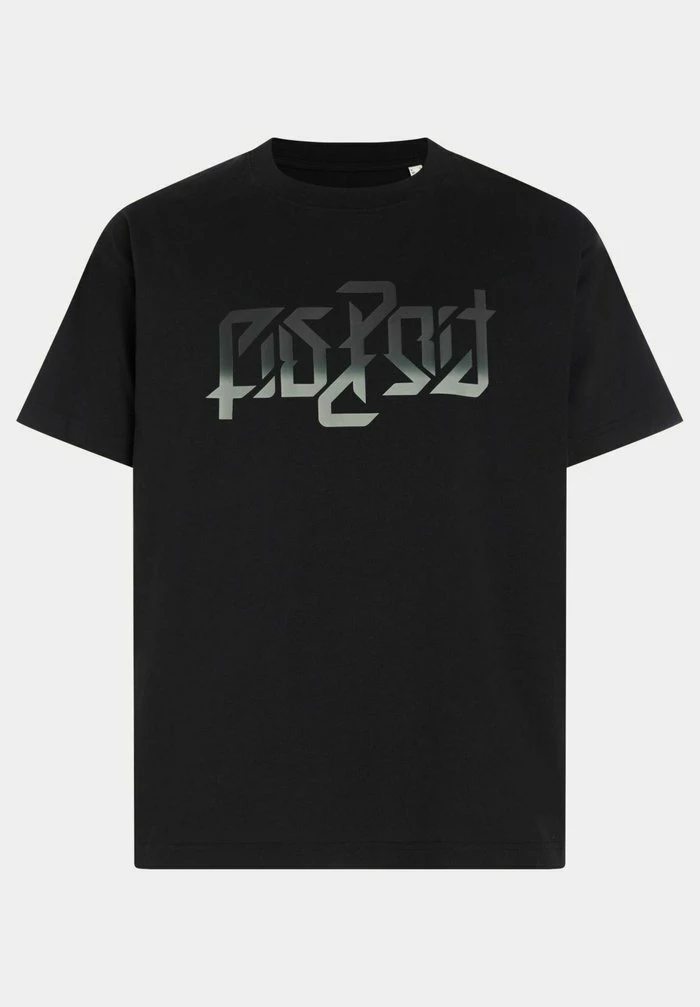 Esprit AMBIGRAM CUBE - Print T-shirt - Black - Image 6