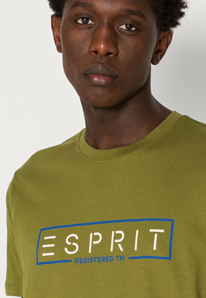 Esprit SUS - Print T-shirt - Leaf Green - Image 5