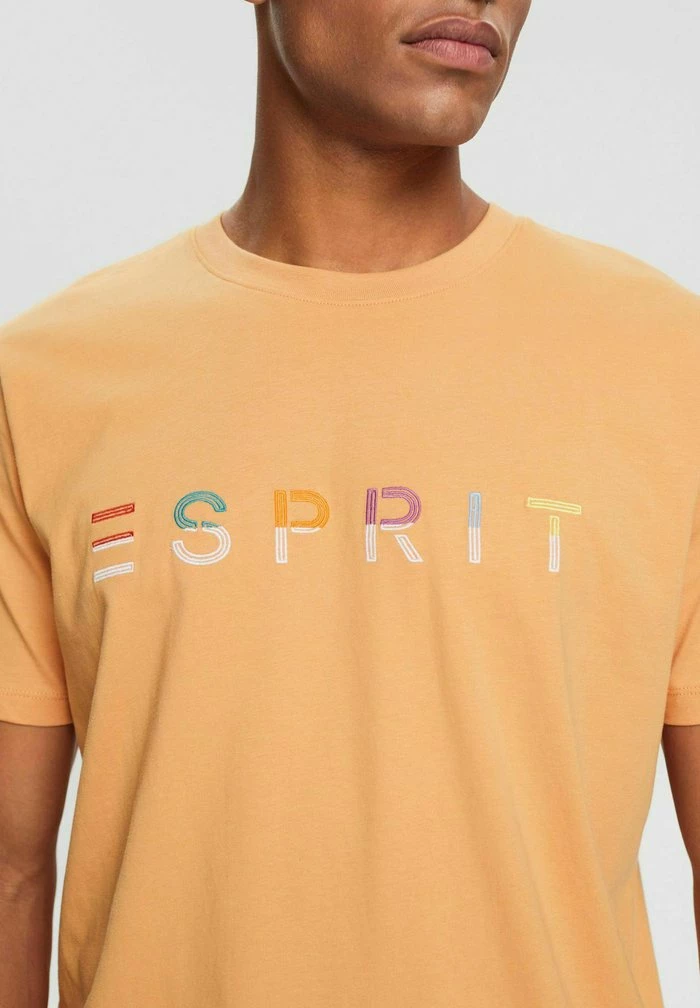 Esprit SUS AW CN SS - Print T-shirt - Peach - Image 4