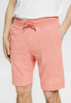 Esprit MIT LOGO PATCH - Shorts - Coral