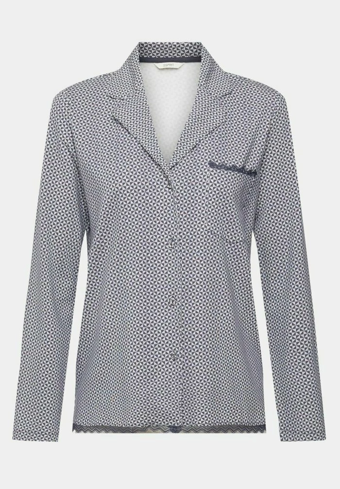 Esprit MIT SPITZE - Pyjama Top - Navy - Image 7