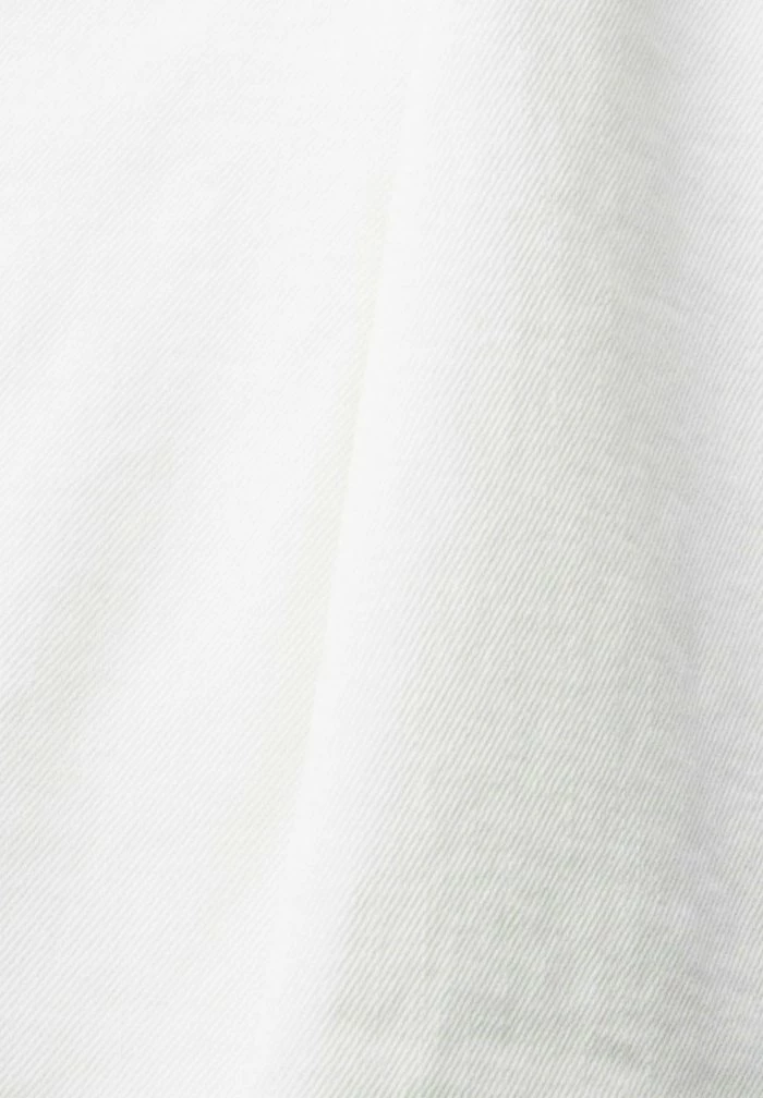 Esprit MIT DESTROYED-EFFEKT - Denim Shorts - Off White - Image 8