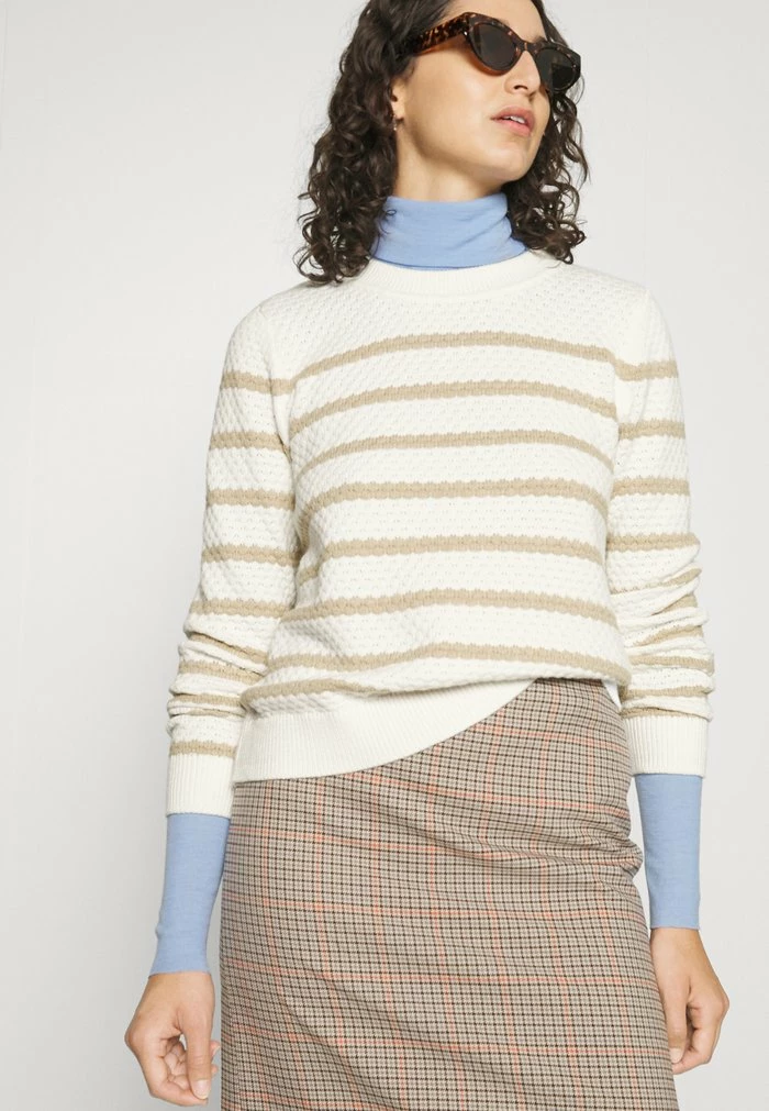 Esprit STRIPE - Jumper - Off White - Image 4