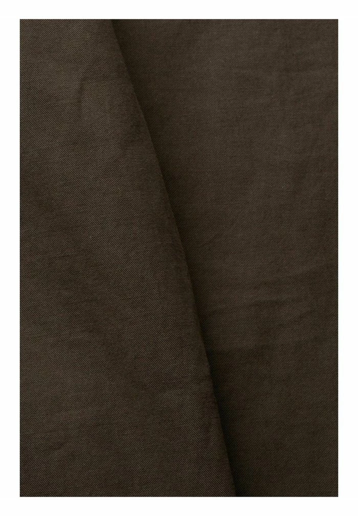 Esprit MIT KORDELZUGBUND - Trousers - Dark Brown - Image 7