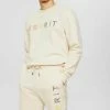 Esprit AUS MIX - Tracksuit Bottoms - Cream Beige