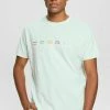 Esprit SUS AW CN SS - Print T-shirt - Pastel Blue