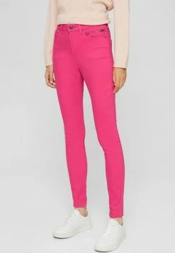 Esprit SKINNY - Trousers - Pink Fuchsia