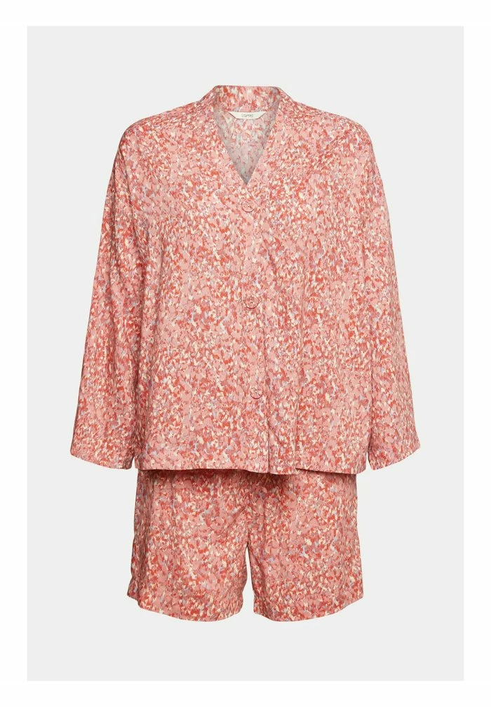 Esprit MIT PÜNKTCHENMUSTER - Pyjama Set - Terracotta 3 - Image 7