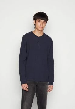 Esprit Long Sleeved Top - Navy