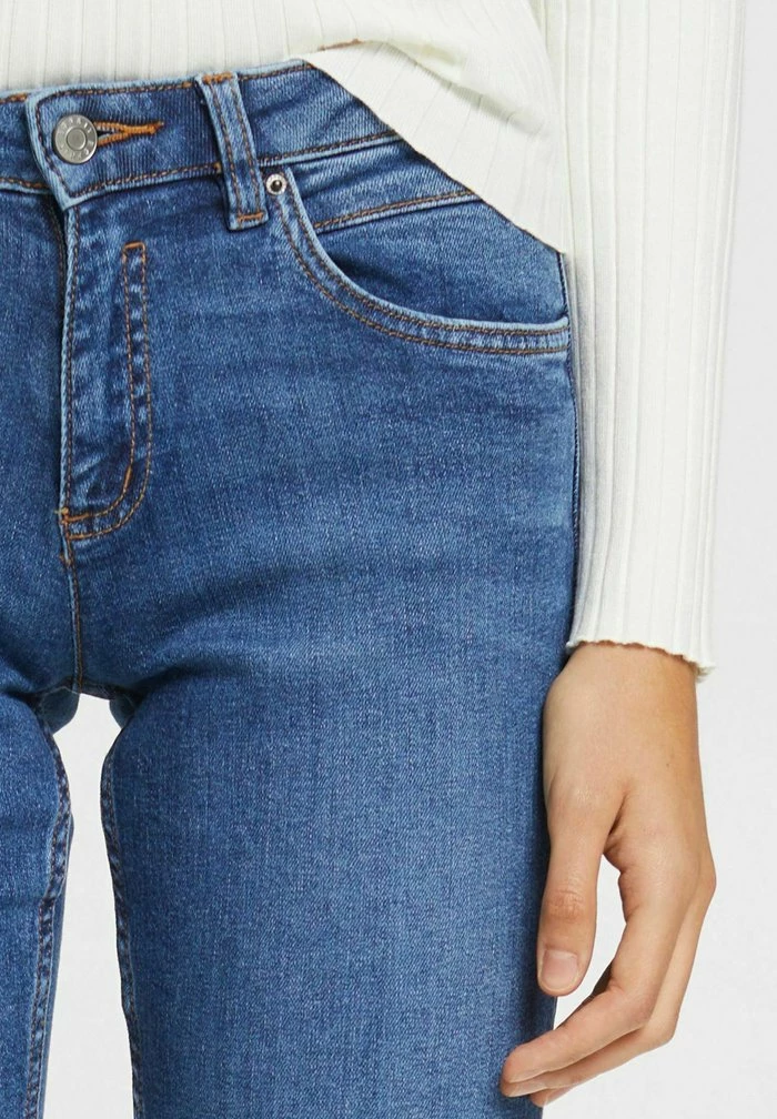 Esprit Slim Fit Jeans - Blue Medium Wash - Image 3