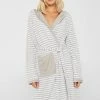 Esprit Dressing Gown - Stone
