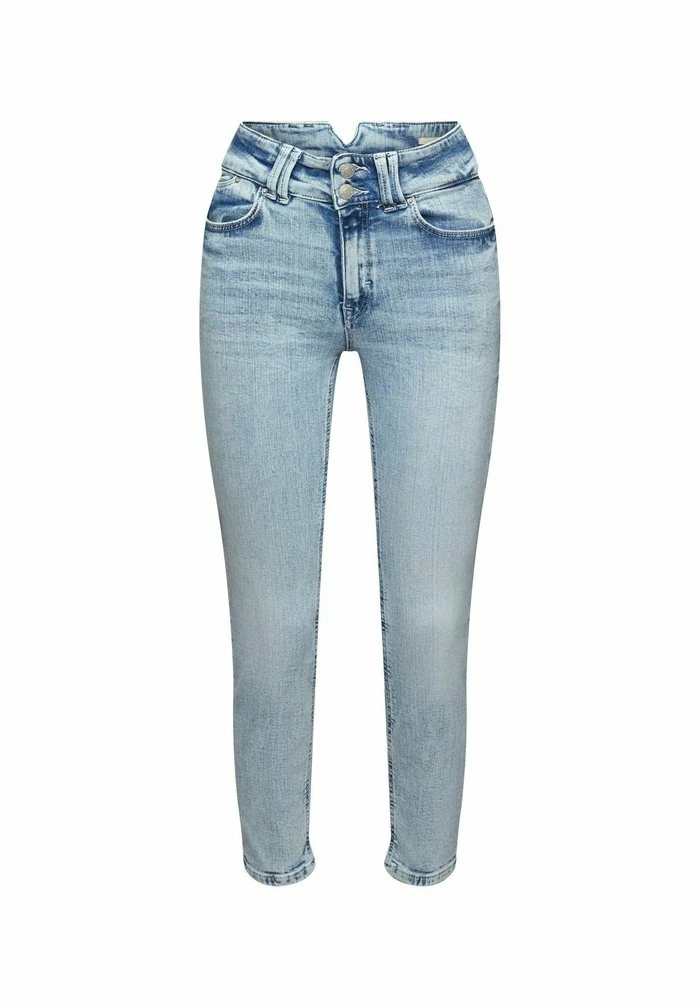 Esprit STRETCH - Slim Fit Jeans - Blue Bleached - Image 6