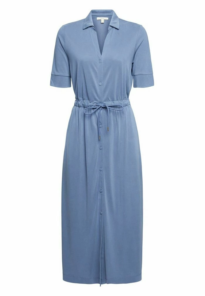 Esprit MIT KORDELZUG - Shirt Dress - Blue Lavender - Image 6