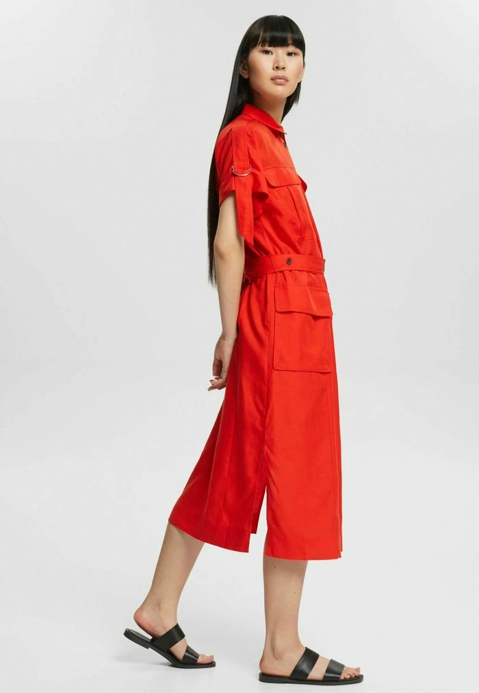 Esprit MIT GÜRTEL - Shirt Dress - Peach - Image 2