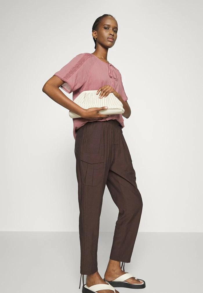 Esprit VOILE BLOUS - Blouse - Mauve - Image 5