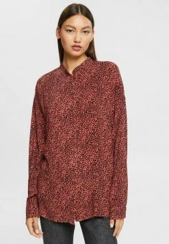 Esprit Button-down Blouse - Terracotta New