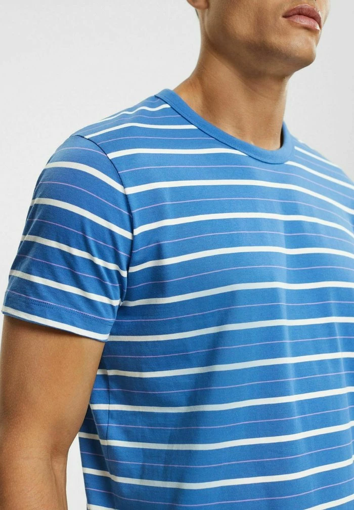 Esprit REGULAR FIT - Print T-shirt - Blue - Image 4