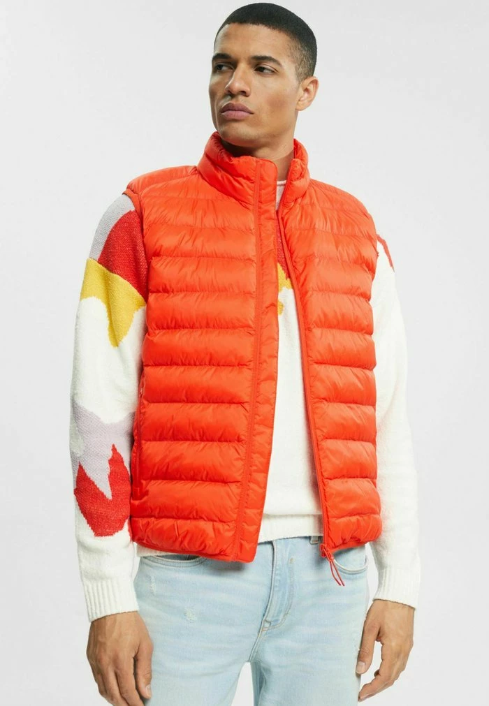 Esprit MIT - Waistcoat - Red