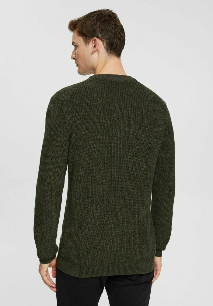 Esprit REGULAR FIT - Jumper - Dark Khaki - Image 3