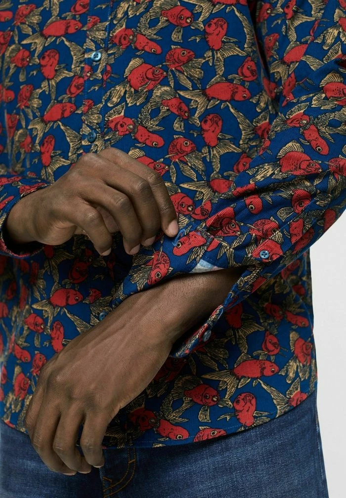 Esprit REGULAR FIT - Shirt - Petrol Blue - Image 4