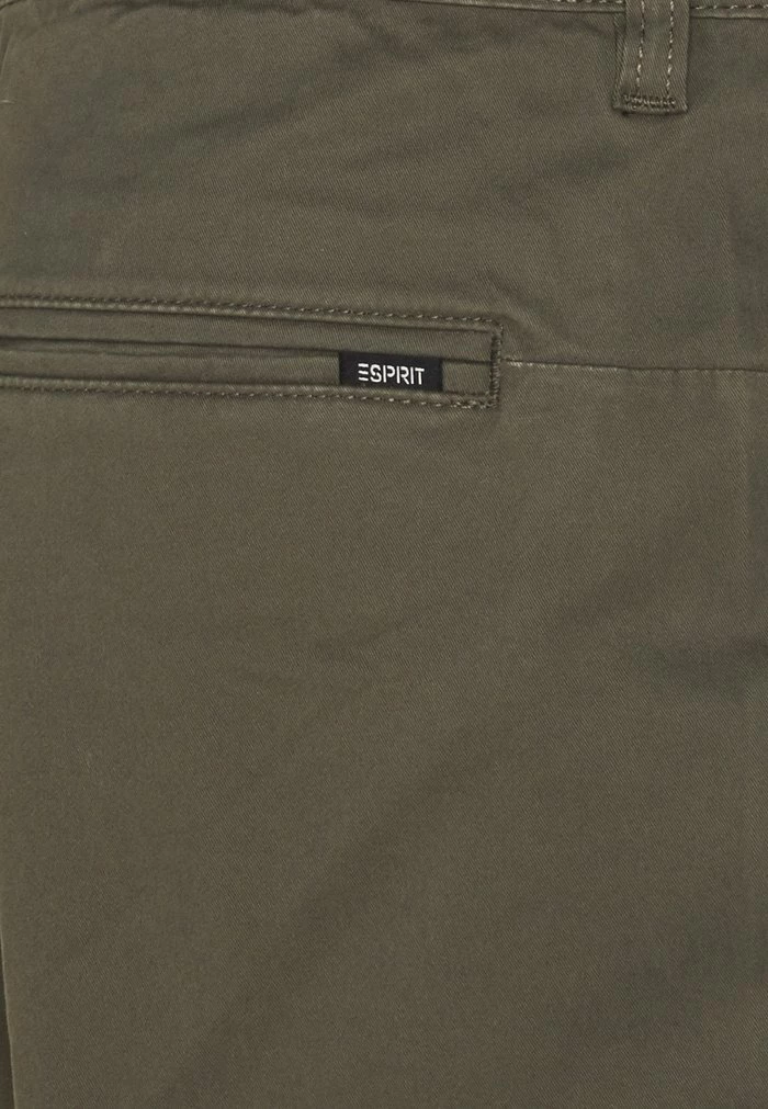 Esprit SLIM - Chinos - Dark Khaki - Image 3