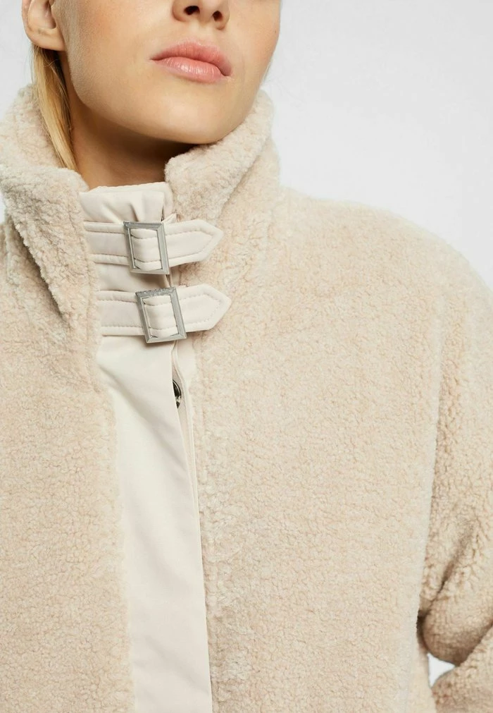 Esprit Winter Coat - Cream Beige - Image 4