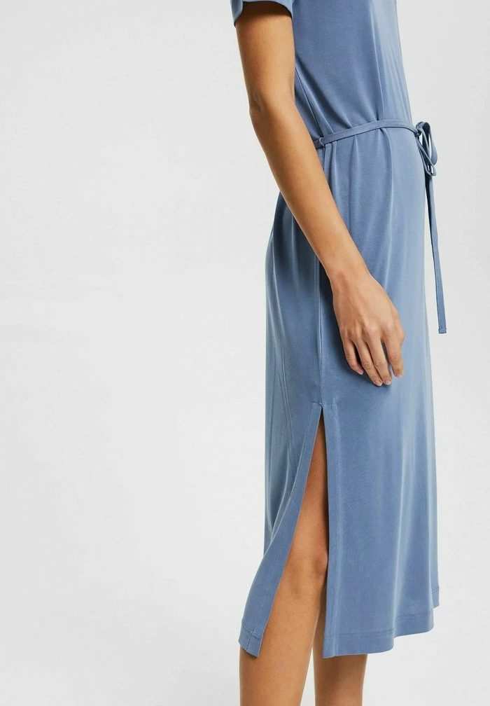 Esprit Jersey Dress - Blue Lavender - Image 4