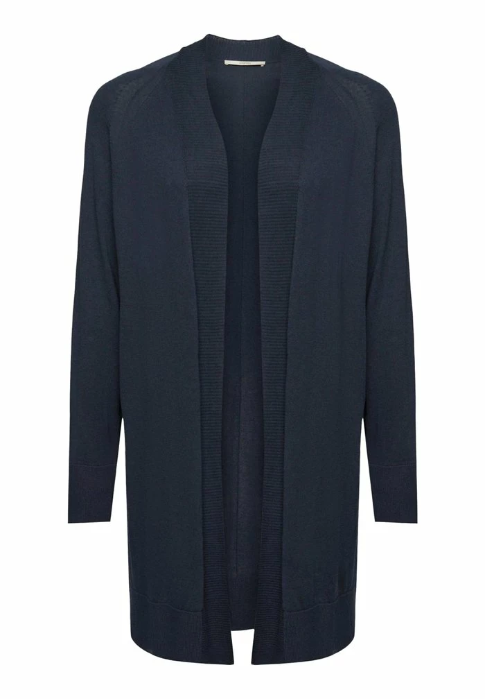 Esprit OPEN CARDIGAN - Cardigan - Navy - Image 4