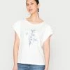 Esprit Print T-shirt - Off White