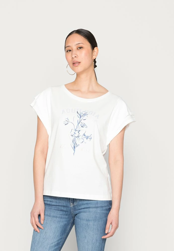 Esprit Print T-shirt - Off White